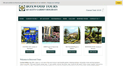 Desktop Screenshot of boxwoodtours.co.uk